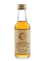 Springbank 1969 26 Year Old Bottled 1995 - Signatory Vintage 5cl / 51.7%