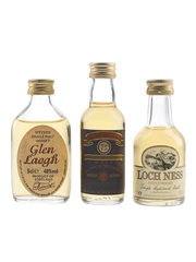 Glen Moray 12, Loch Ness & Glen Laegh Scotch Whisky