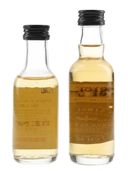 Benriach 10 Year Old & Tamdhu Bottled 1990s-2000s 2 x 5cl