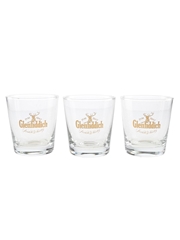 Glenfiddich Whisky Glasses  3 x 8cm Tall