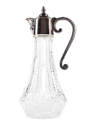 Silver Plated Claret Jug  28.5cm Tall
