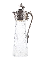 Silver Plated Claret Jug  31cm Tall