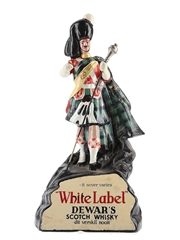 Dewar's White Label Ceramic Figure It Never Varies 31cm Tall