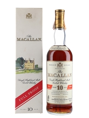 Macallan 10 Year Old Full Proof