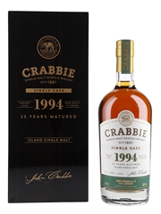 Crabbie 1994 25 Year Old Single Cask Sherry Cask 70cl / 46.2%