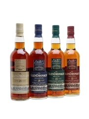 Glendronach 12, 15, 18 & 21 Year Old  4 x 70cl