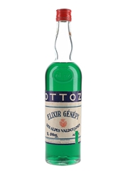 Ottoz Elixir Genepy Bottled 1960s-1970s 100cl / 36%