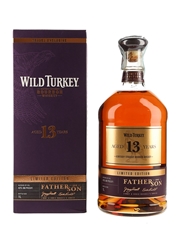 Wild Turkey 13 Year Old Father And Son