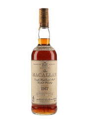 Macallan 1967 18 Year Old Bottled 1980s - Giovinetti 75cl / 43%