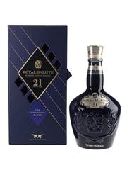 Royal Salute 21 Year Old The Signature Blend Bottled 2021 - Wade Porcelain Flagon 70cl / 40%