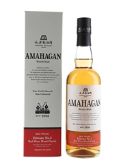 Amahagan World Malt Edition No.2 Red Wine Wood Finish