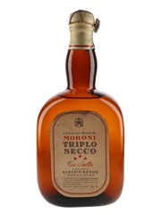 Roberto Moroni Triplo Secco 3 Star Bottled 1950s 80cl / 40%