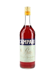 Campari Bitter Bottled 1980s-1990s - Duty Free 100cl