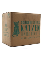 Schrodinder's Katzen London Dry Gin - Distiller's Cut Bottled 2019 - Batch 004 6 x 50cl / 48%