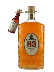 Seagram's 83 With Miniature