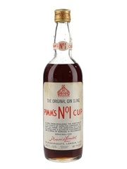 Pimm's No.1 Cup The Original Gin Sling Bottled 1960s-1970s 75.7cl / 34%