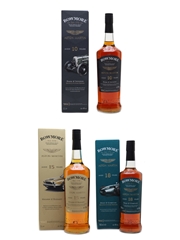 Bowmore 10, 15 & 18 Year Old