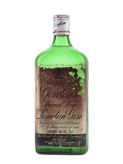 Gordon's Special Dry London Gin Bottled 1970s 75.7cl / 40%