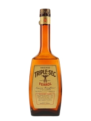 Ferrol Vecchio Triple Sec Bottled 1950s 100cl / 35%