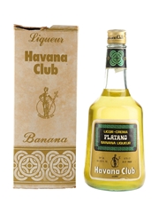 Havana Club Banana Liqueur Bottled 1970s-1980s 75cl / 35%