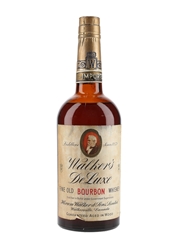 Walker's De Luxe Fine Old Bourbon Whiskey
