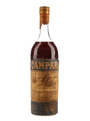 Campari Bitter Bottled 1960s 90cl