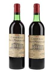 Chateau Haut Marbuzet 1978 Saint Estephe 2 x 75cl