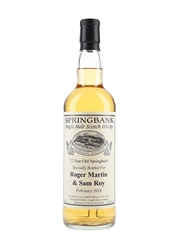 Springbank 22 Year Old Bottled 2016 - Private Cask Bottling 70cl / 52.1%