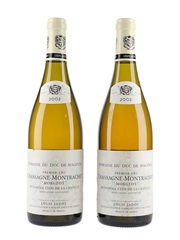 Chassagne Montrachet Morgeot 2002 Monopole Clos De La Chapelle Premier Cru - Louis Jadot 2 x 75cl