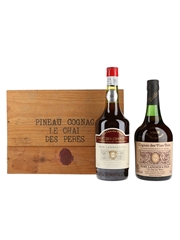 Remi Landier & Fils Cognac Des Fins Bois VSOP & Pineau Des Charentes  2 x 70cl