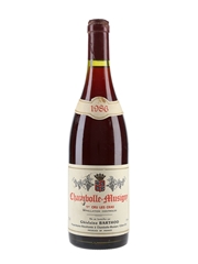 Chambolle Musigny 1er Cru Les Cras 1986 Ghislaine Barthod 75cl / 13%