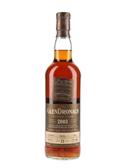 Glendronach 2003 Single Cask No.3964 12 Year Old - Norsk Whiskyforbund 70cl / 55.9%