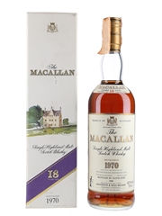 Macallan 1970 18 Year Old