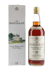 Macallan 12 Year Old Bottled 1980s - Duty Free 100cl / 43%