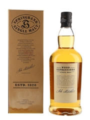 Springbank 1989 12 Year Old Rum Wood Bottled 2002 - Wood Expressions 70cl / 54.6%