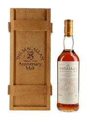 Macallan 1967 25 Year Old Anniversary Malt