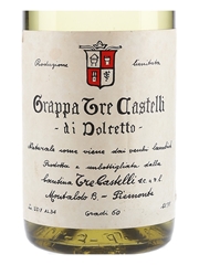 Grappa Tre Castelli Di Dolretto Bottled 1980s 75cl / 60%