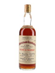 Macallan Glenlivet 1952 25 Year Old Bottled 1970s - Co. Import, Pinerolo 75cl / 43%