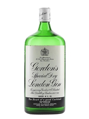 Gordon's Special Dry London Gin Bottled 1970s 113cl / 40%