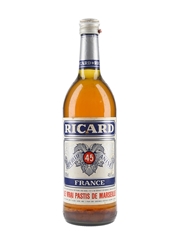 Ricard Pastis De Marseille Bottled 1980s 100cl / 45%