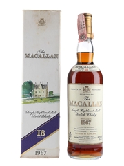 Macallan 1967 18 Year Old Bottled 1980s - Giovinetti 75cl / 43%