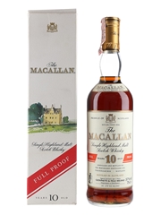 Macallan 10 Year Old Full Proof