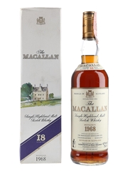 Macallan 1968 18 Year Old