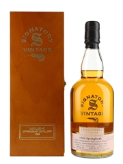 Springbank 1969 34 Year Old Cask 265 Bottled 2003 - Signatory Vintage 70cl / 54.4%