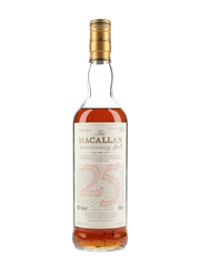 Macallan 1965 25 Year Old Anniversary Malt