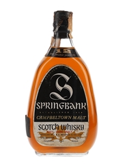 Springbank 12 Year Old Bottled 1970s 75cl / 43%