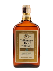 Tullamore Dew 8 Year Old Bottled 1960s-1970s - Munson G. Shaw Co 75.7cl / 43%
