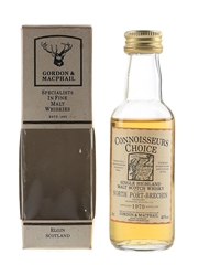 North Port Brechin 1970 Connoisseurs Choice Bottled 1990s - Gordon & MacPhail 5cl / 40%