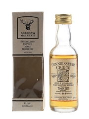 Tomatin 1968 Connoisseurs Choice Bottled 1990s - Gordon & MacPhail 5cl / 40%