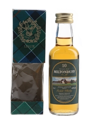 Miltonduff 10 Year Old Bottled 2000s- Gordon & MacPhail 5cl / 40%